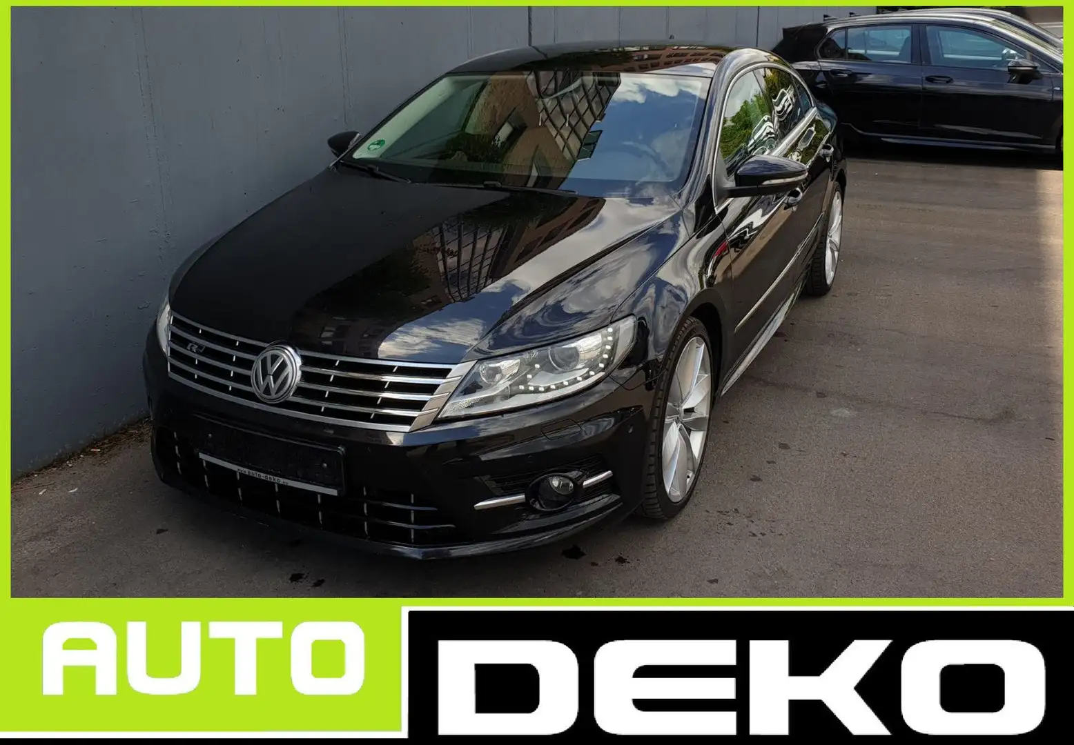 Volkswagen CC 2.0 TDI DSG 4M 3 x R line Navi/Leder/K-less Чорний - 1