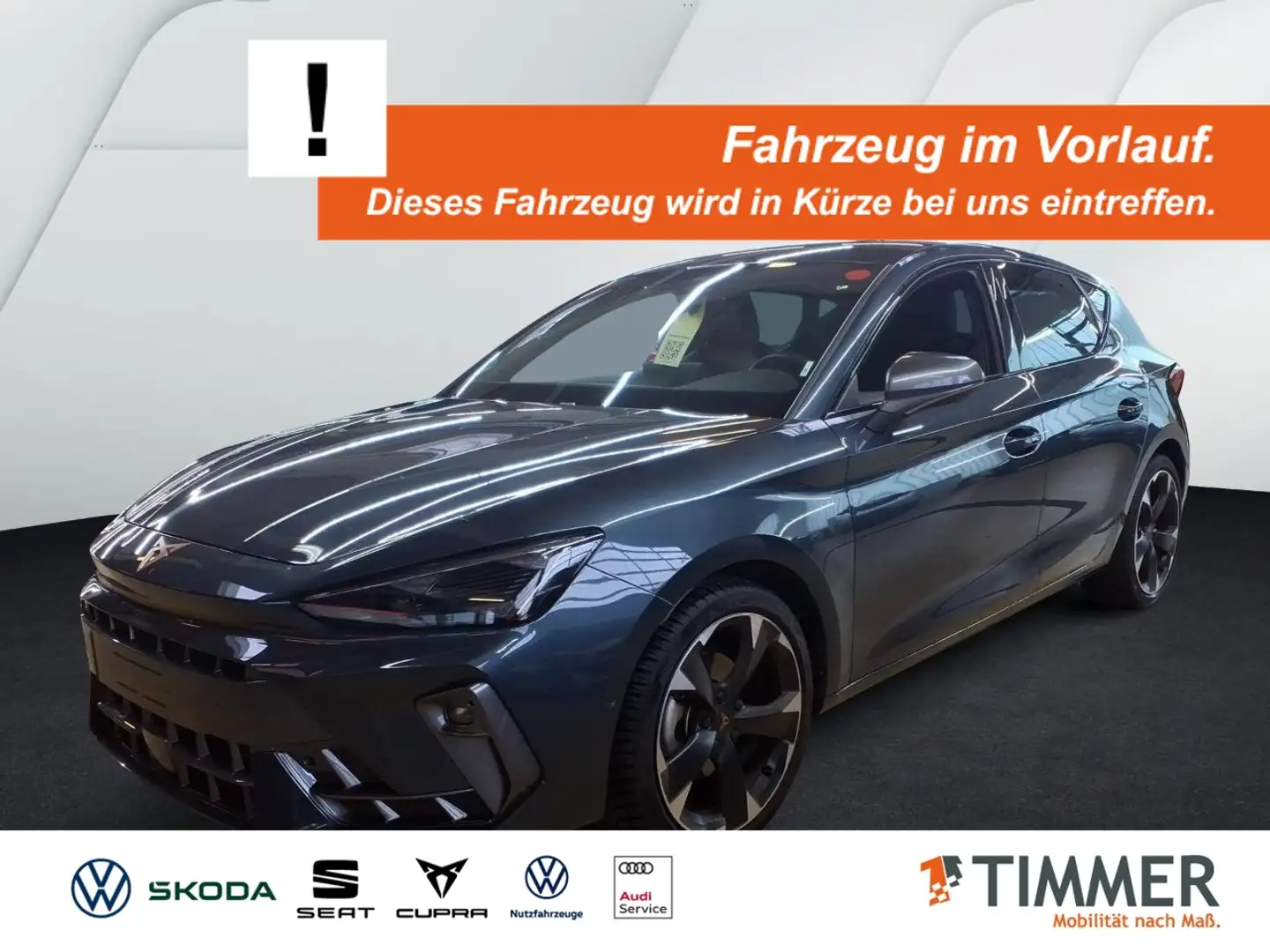 CUPRA Leon 1.5 eTSI DSG +RKAM +LED +ACC +NAVI +SHZ +18" +APP Grau - 1