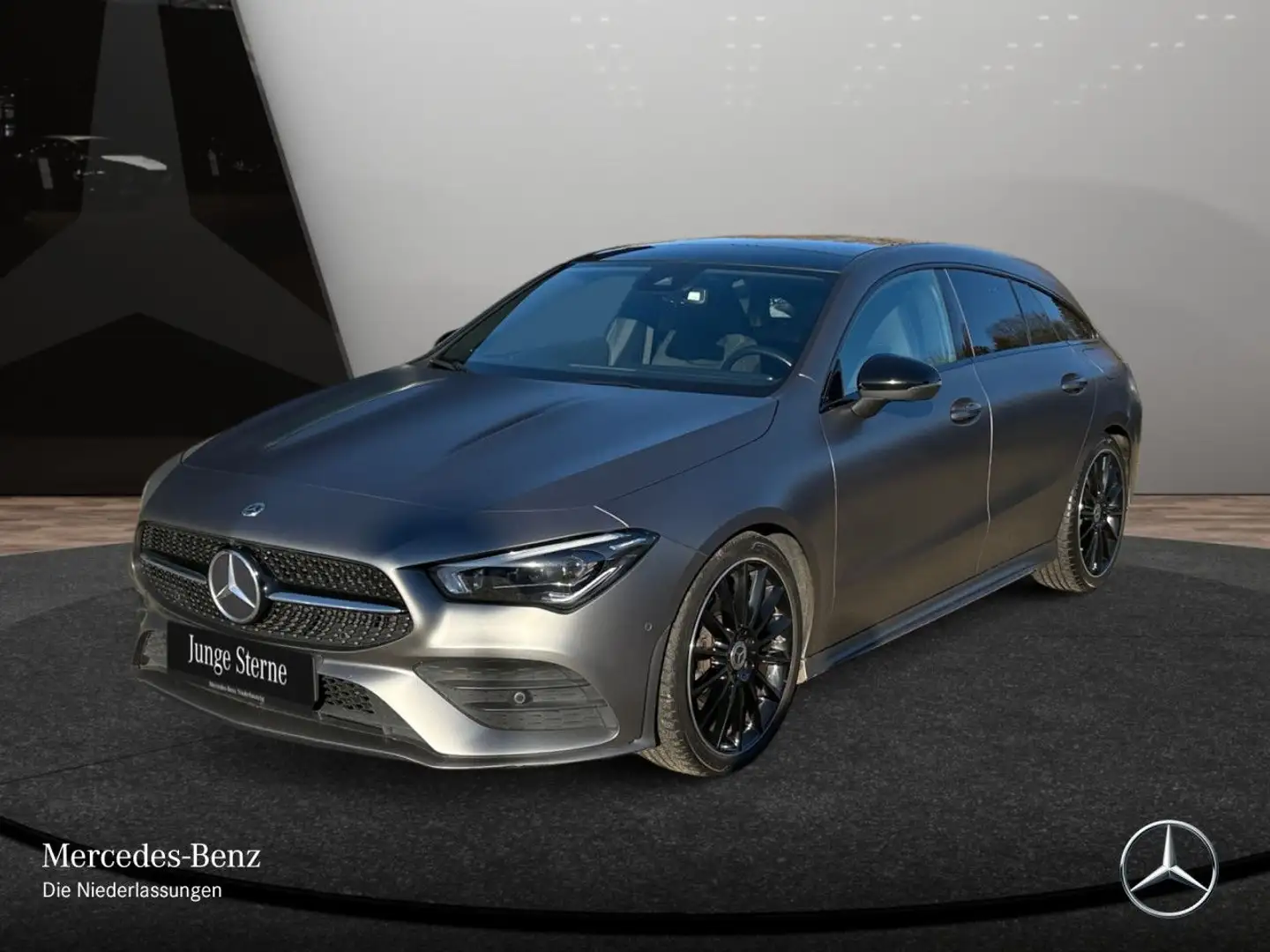Mercedes-Benz CLA 220 d AMG+NIGHT+PANO+360°+AHK+MULTIBEAM+19" Gris - 2