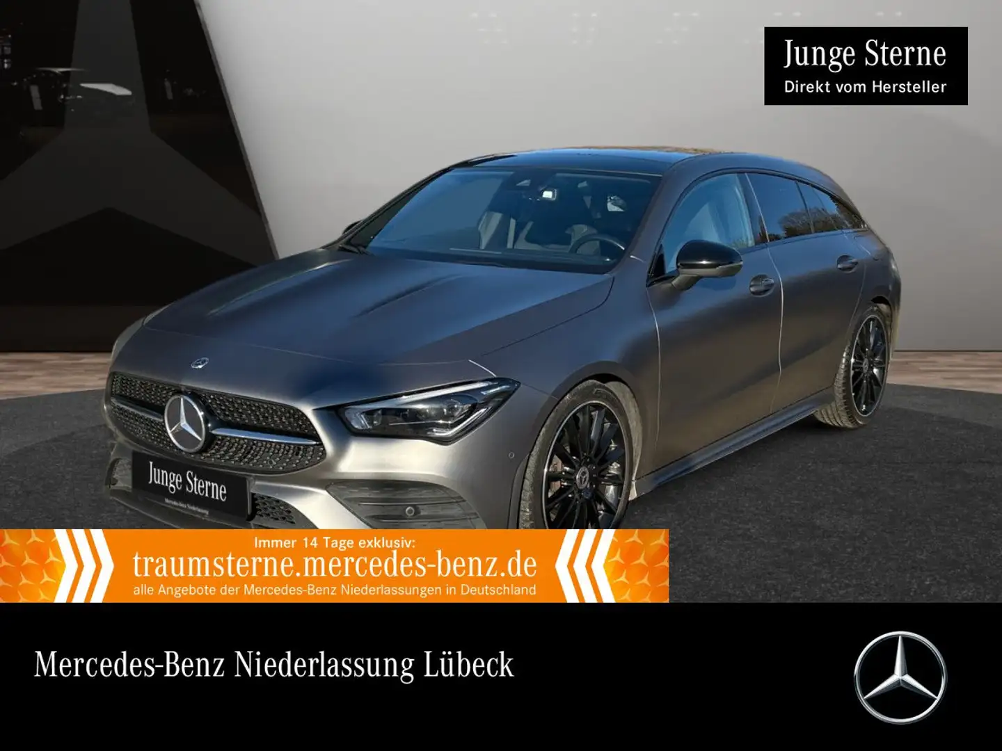 Mercedes-Benz CLA 220 d AMG+NIGHT+PANO+360°+AHK+MULTIBEAM+19" Gris - 1