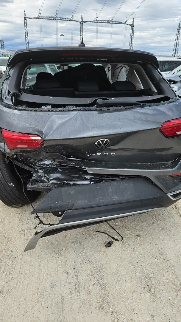 Volkswagen T-Roc T-Roc 2017 1.5 tsi Advanced Gris - 2