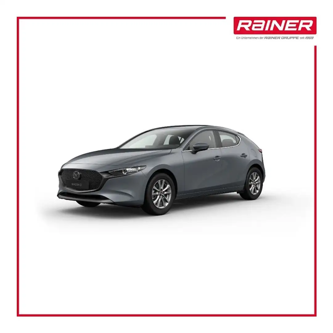 Mazda 3 Mazda3 e-Skyactiv-G140 Centre-Line Aut. Grau - 1