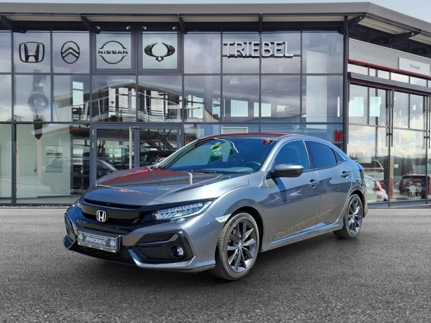 Honda Civic Elegance 1.0 V-TEC °LED°Navi°SHZ°PDC°ACC° Szürke - 2