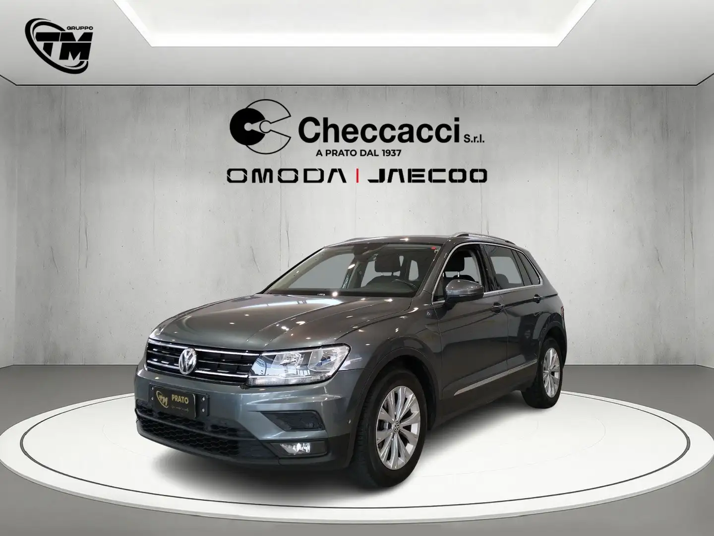 Volkswagen Tiguan 1.6 tdi Business 116cv Gris - 1