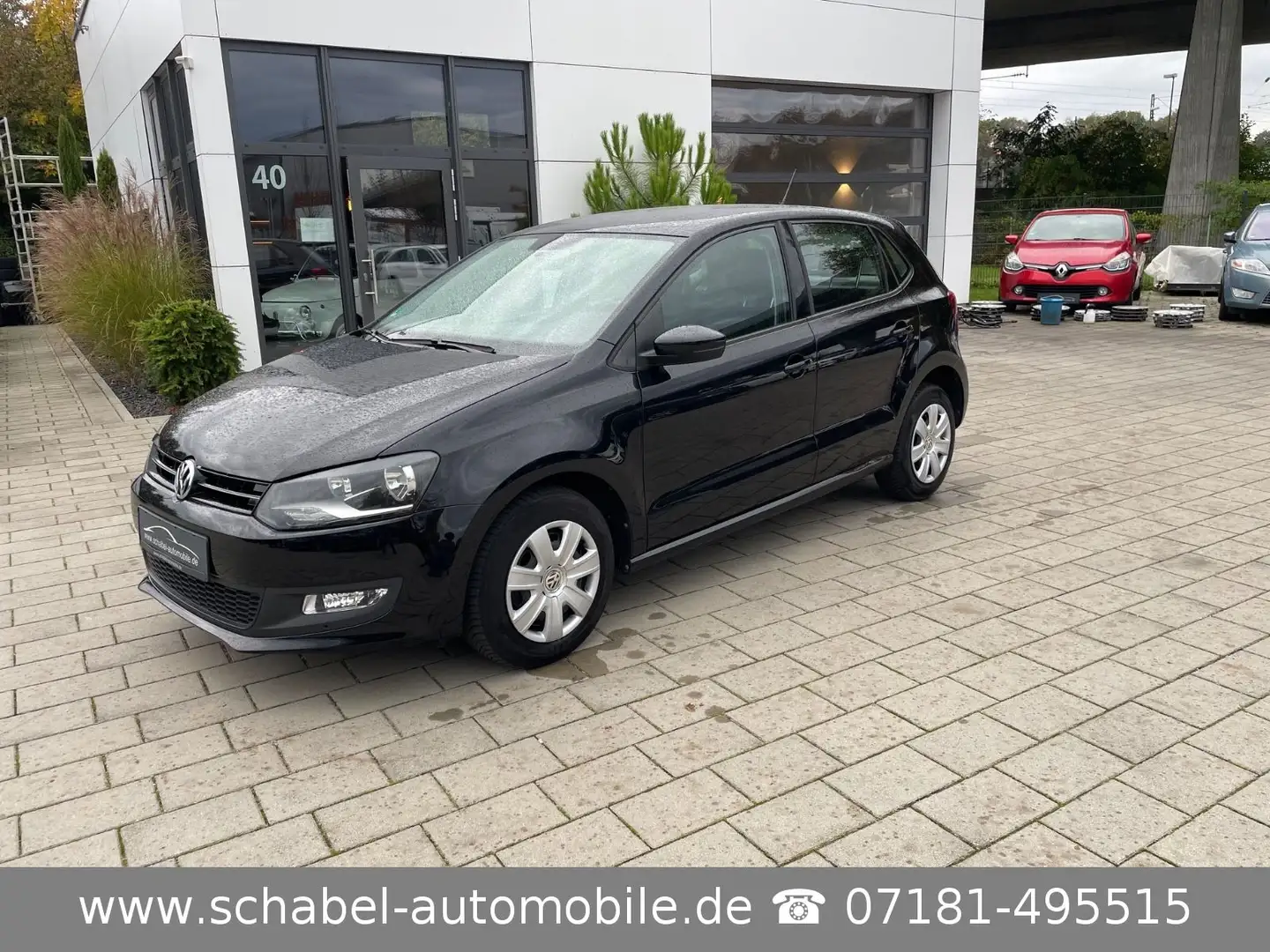 Volkswagen Polo V Comfortline 1.2TSI 1.Hd Klimaautomatik Noir - 1