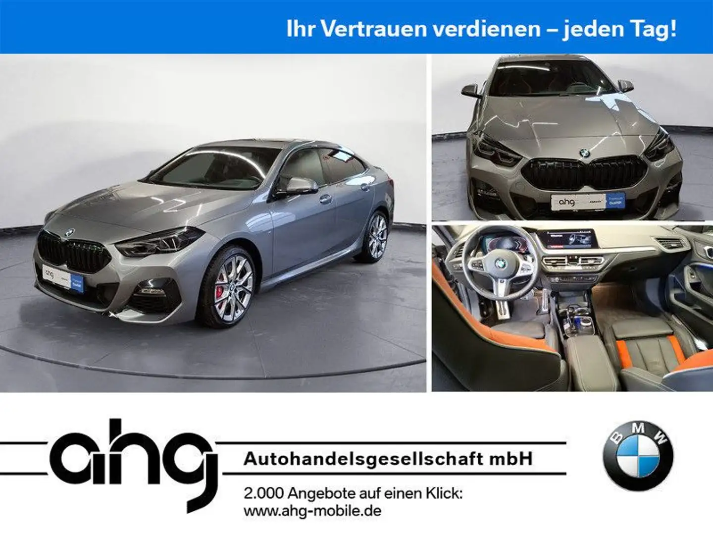 BMW Sonstige 220i Gran Coupe Edition Colorvision Memory Head Grau - 1