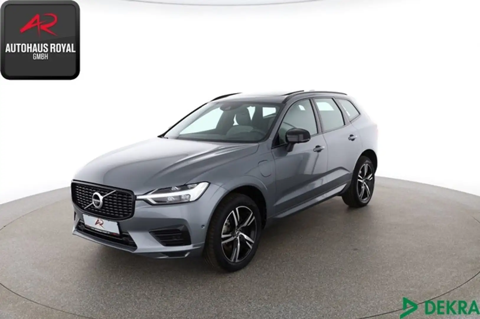 Volvo XC60 XC 60 T8 AWD RECHARGE R DESIGN 360GRAD,HUD,ACC Grau - 1