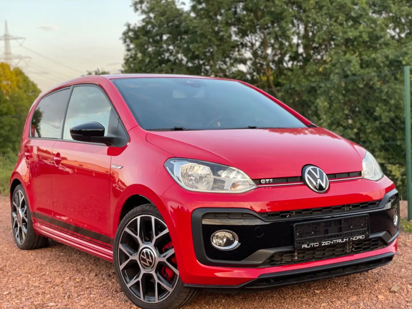 Volkswagen up! 1.0 TSI GTI*RFK*PDC*8-fach Alu*Tüv Neu* Rot - 1