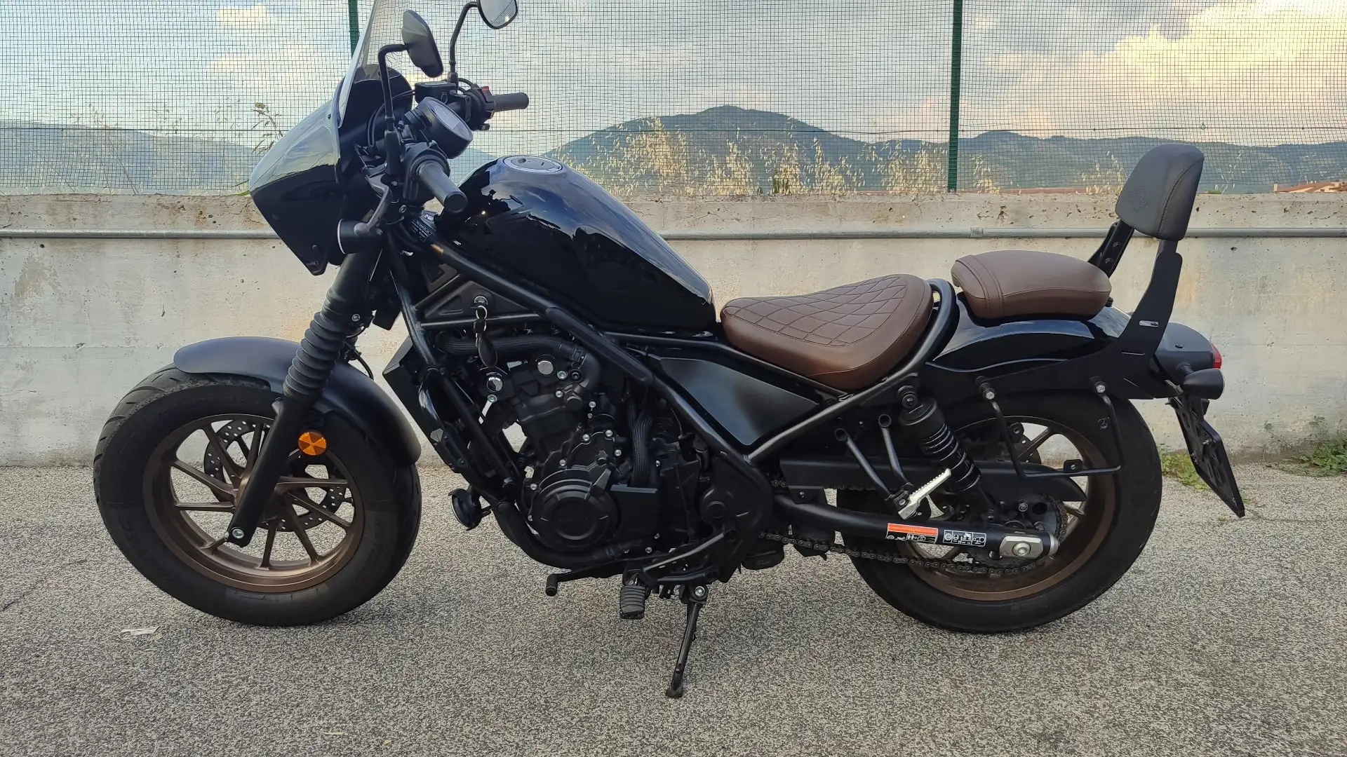 Honda CMX 500 HONDA REBEL 500 PLUS Nero - 1