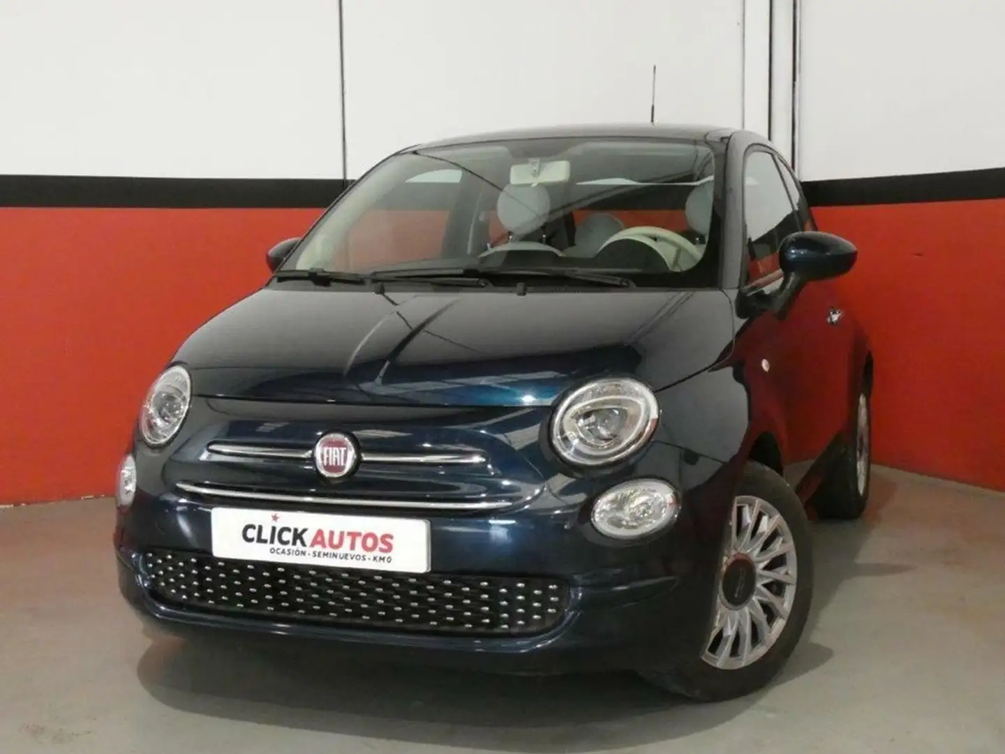 Fiat 500 1.2 69CV Lounge Bleu - 1