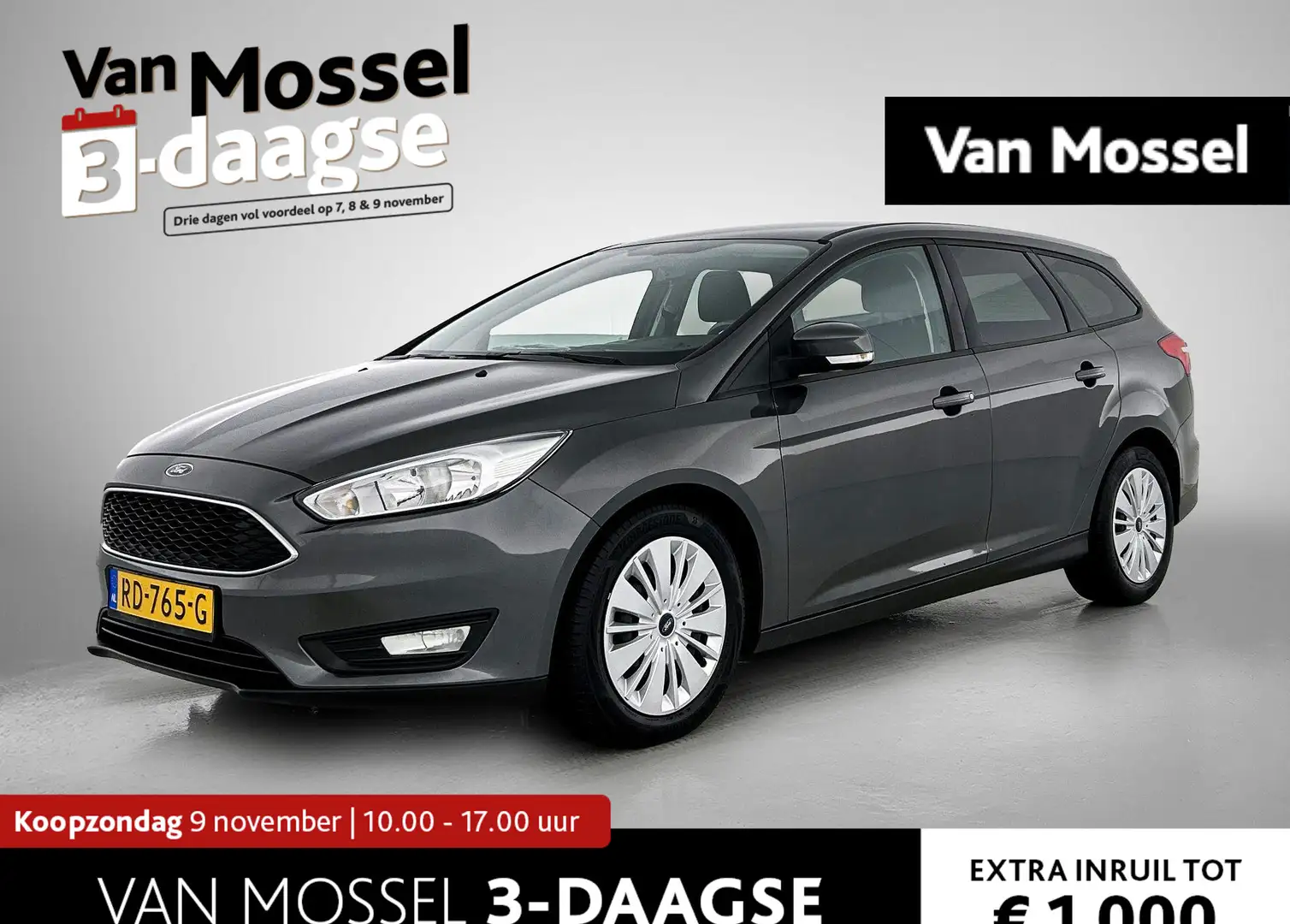 Ford Focus Wagon 1.0 Lease Edition Gris - 1