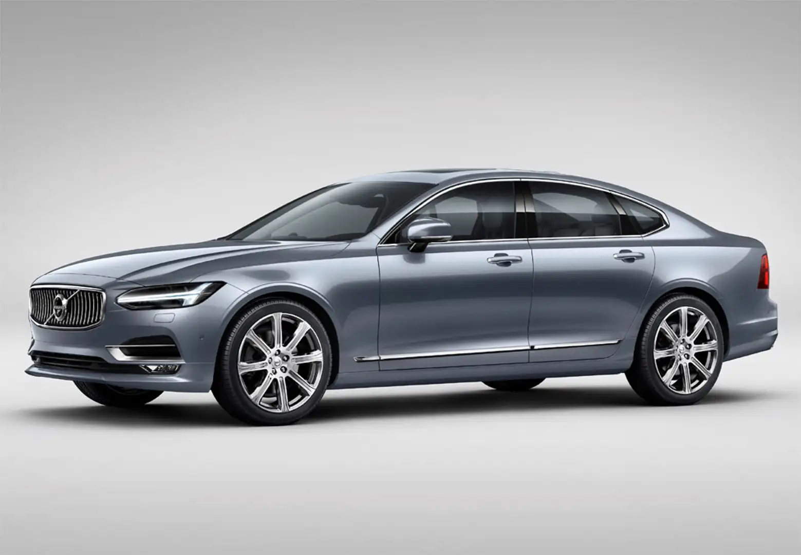 Volvo S90 D5 R-Design AWD Aut. Gris - 2