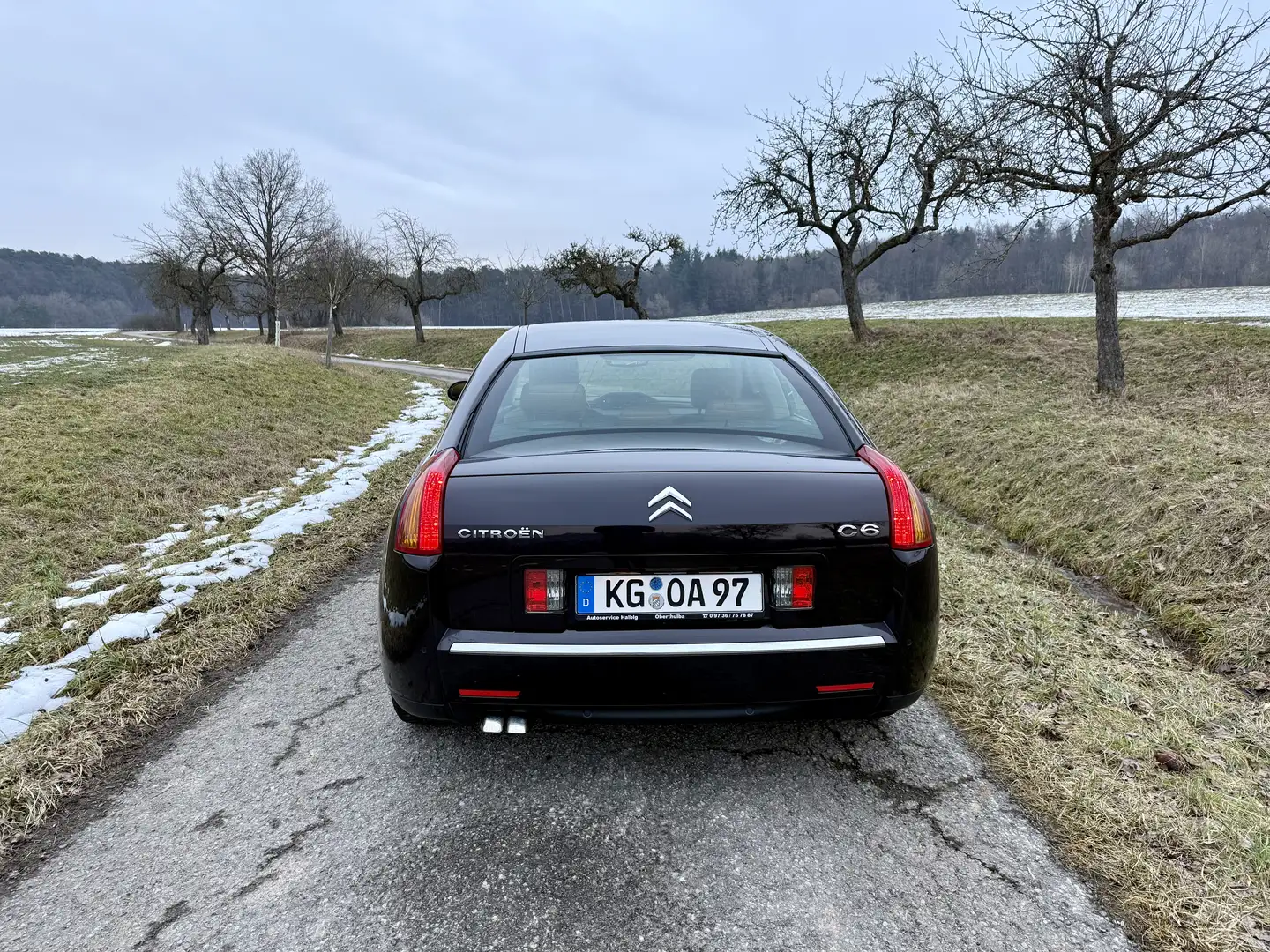 Citroen C6 C6 HDi 205 Biturbo FAP Exclusive Burdeos - 2