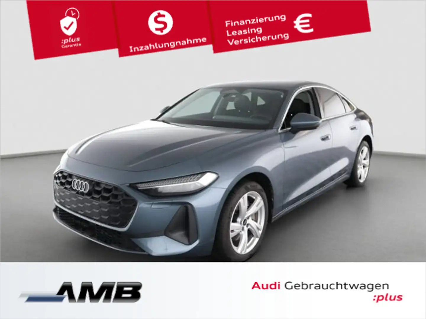 Audi A5 TFSI AHK/Matrix/360°/bis02.2030Gara Blau - 1