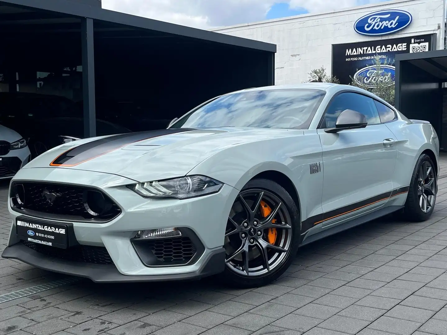 Ford Mustang Mach 1/StylPake/Lordos/Kam/SitzBelü/LED/PremSou Grijs - 1