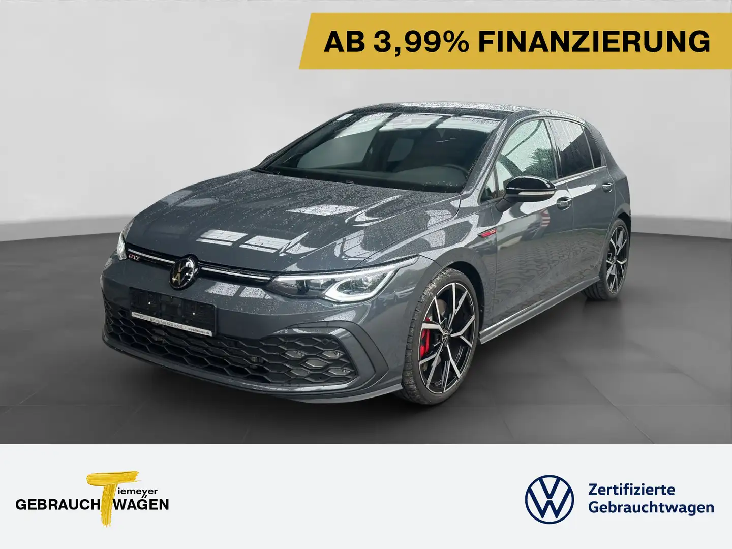 Volkswagen Golf GTI BLACK ST.HEIZ PANO MATRIX DCC ACC Grau - 1