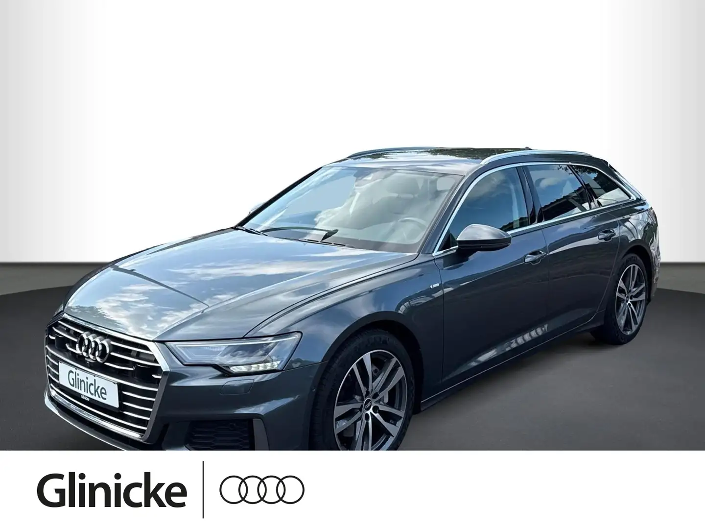 Audi A6 45 3.0 TDI quattro sport NAVI, STANDHZG Grijs - 1