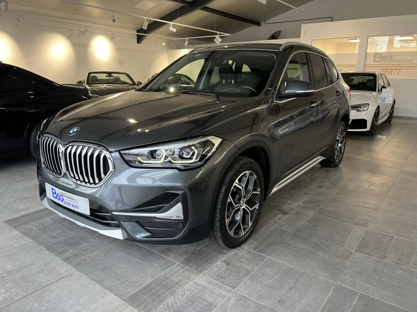 BMW X1 1.5 dA sDrive*X-LINE*LED*CAMERA*CUIR* (EU6AP) Grau - 1