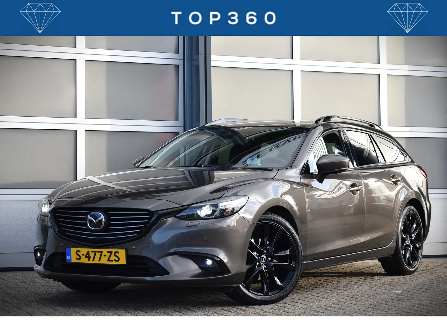 Mazda 6 Sportbreak 2.5 SkyActiv-G 192 GT-M 19 inch | HUD | Bruin - 1
