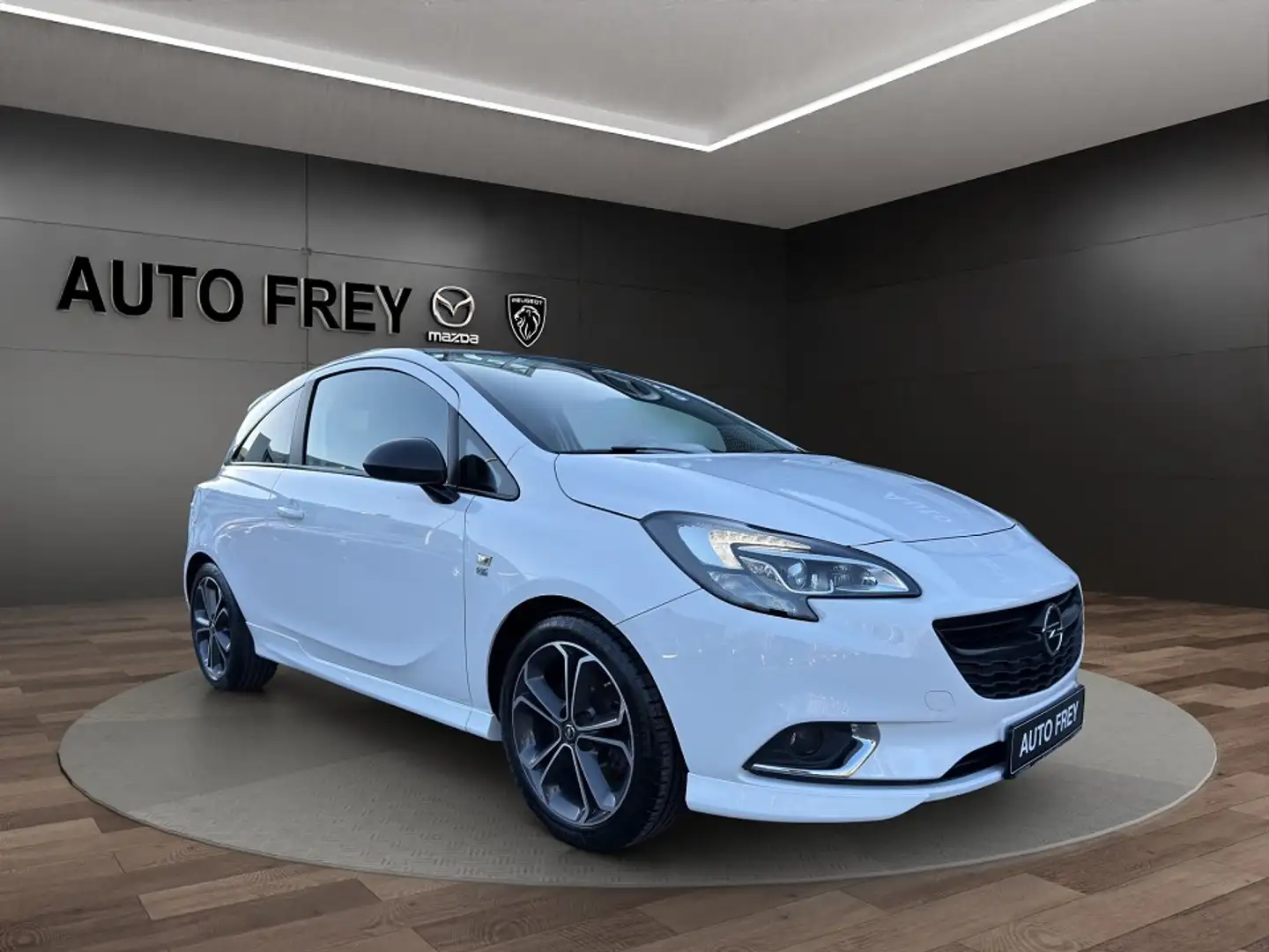 Opel Corsa-e 150PS OPC-Line KAMERA+KLIMA+APPLECARPLAY+ANDROIDAU Biały - 1