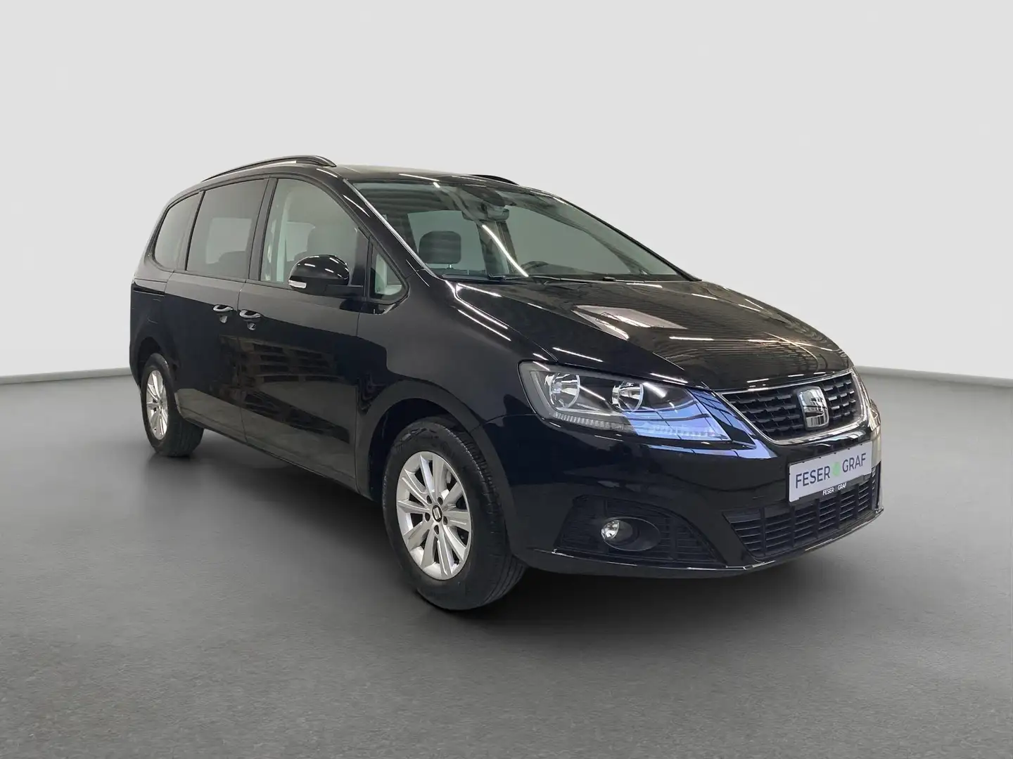 SEAT Alhambra Style 1.4 TSI AHK*FULL-LINK*NAVI*RFK*PDC*LM Schwarz - 2