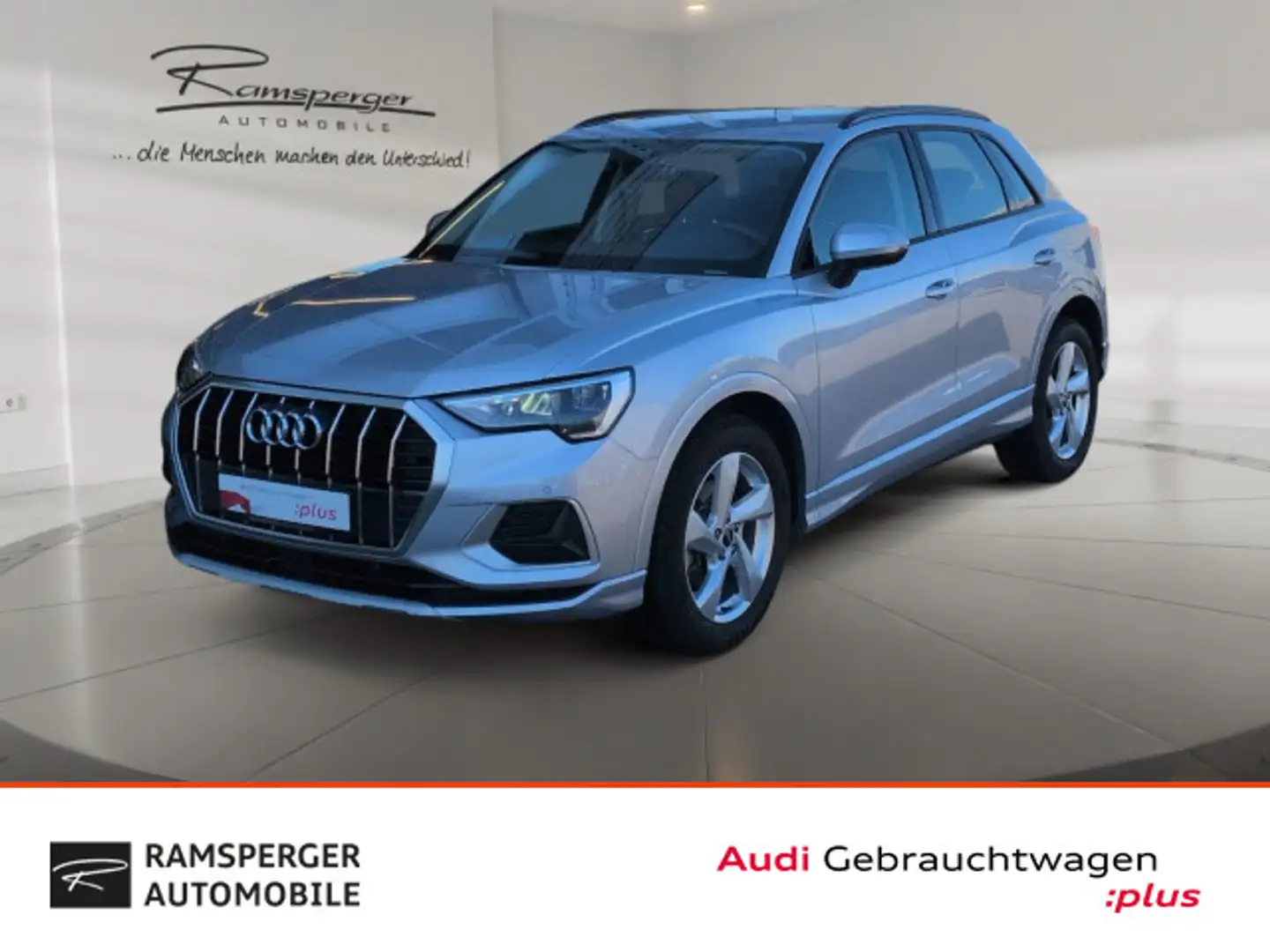 Audi Q3 SUV advanced 35 TDI LED Navi Kamera SHZ Argent - 1
