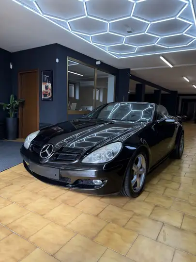 Mercedes-Benz SLK 350 ASI-BOOK SERVICE-XENO-FULL BLACK — foto 3