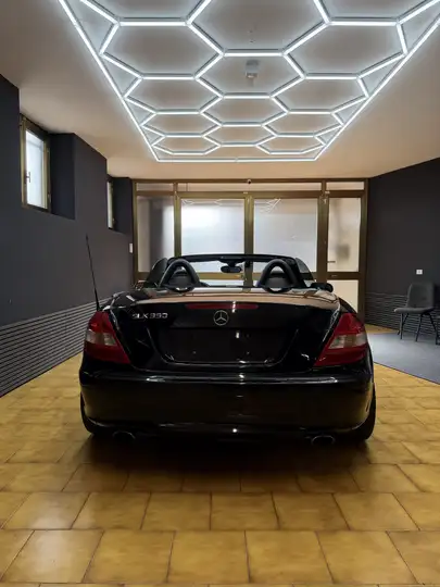 Mercedes-Benz SLK 350 ASI-BOOK SERVICE-XENO-FULL BLACK — foto 5