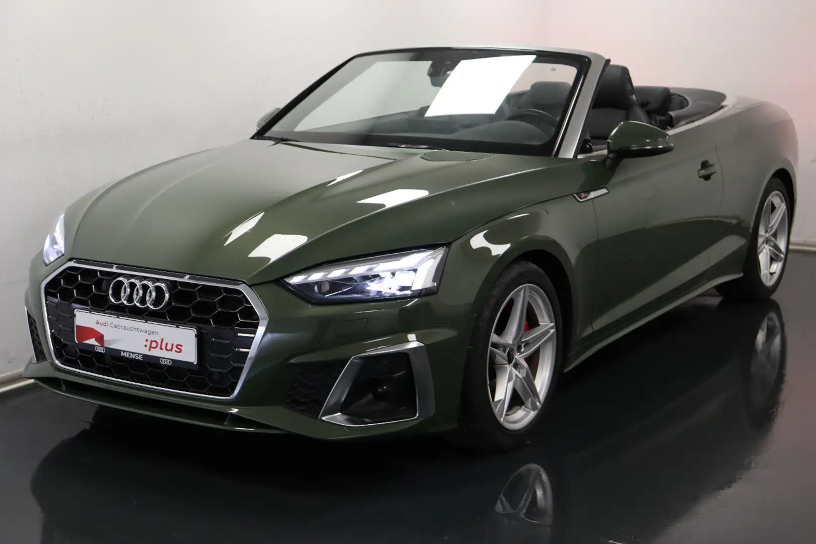 Audi A5 Cabriolet 40 TDI S tronic S line Matrix|AHK Schwarz - 2