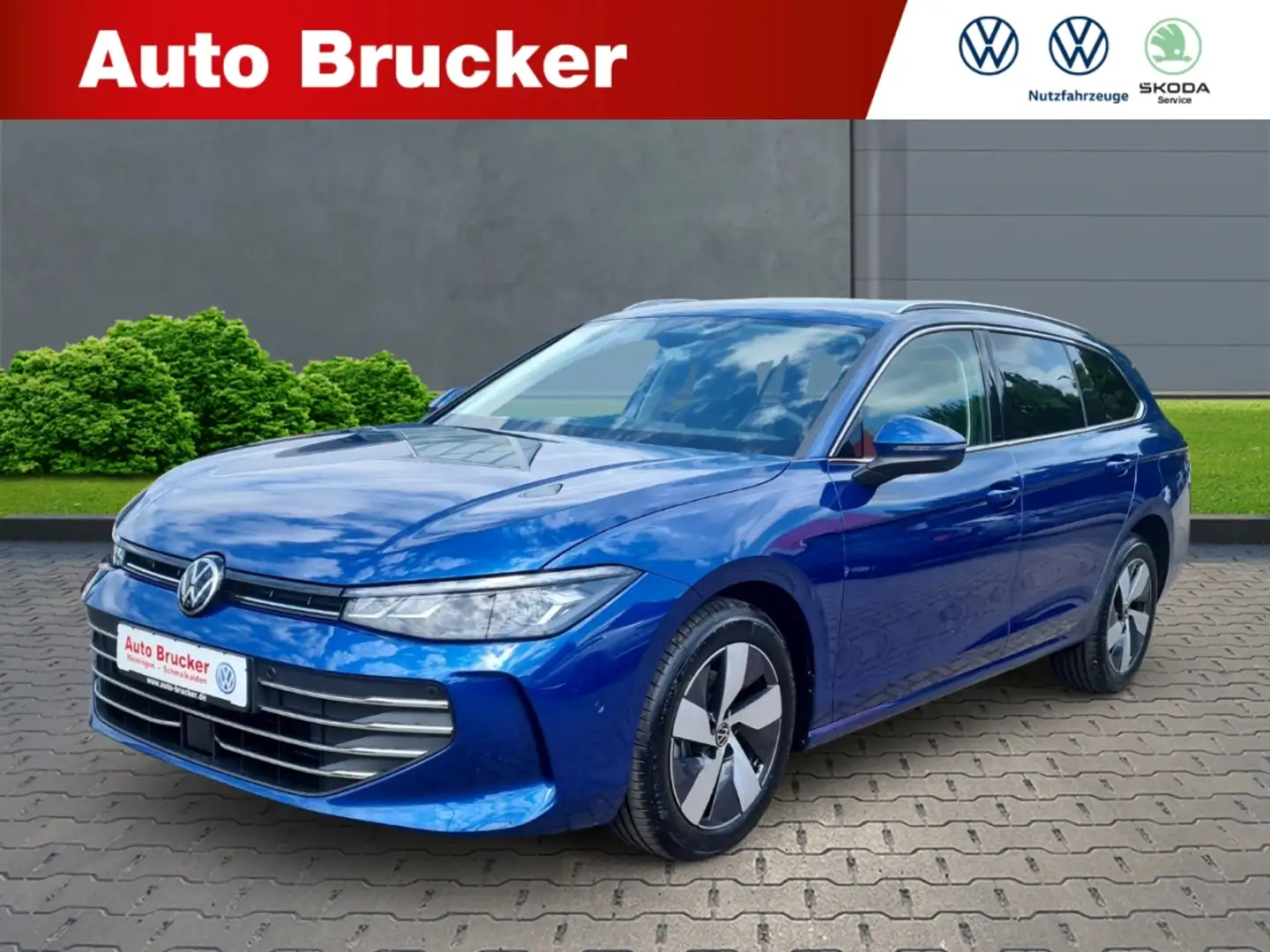 Volkswagen Passat Variant 2.0 TDI+Anhängerkupplung+PDC+Spurhalteassi Modrá - 1