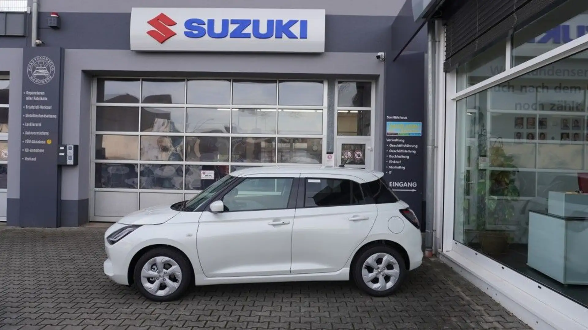 Suzuki Swift 1.2 Dualjet Hybrid CVT Comfort / Neuwagen 5 Jahre Weiß - 2