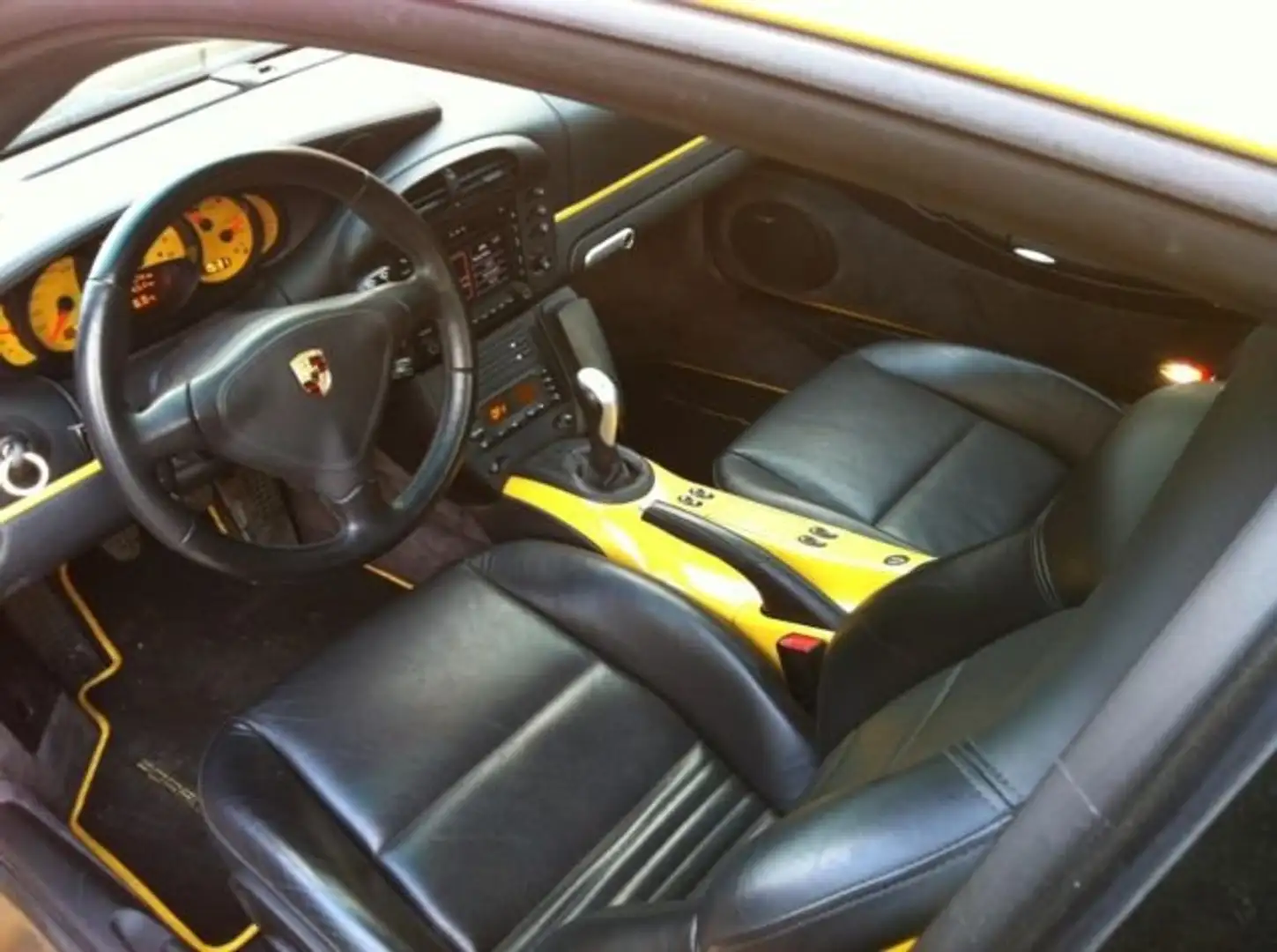 Porsche 996 Turbo S Жовтий - 2