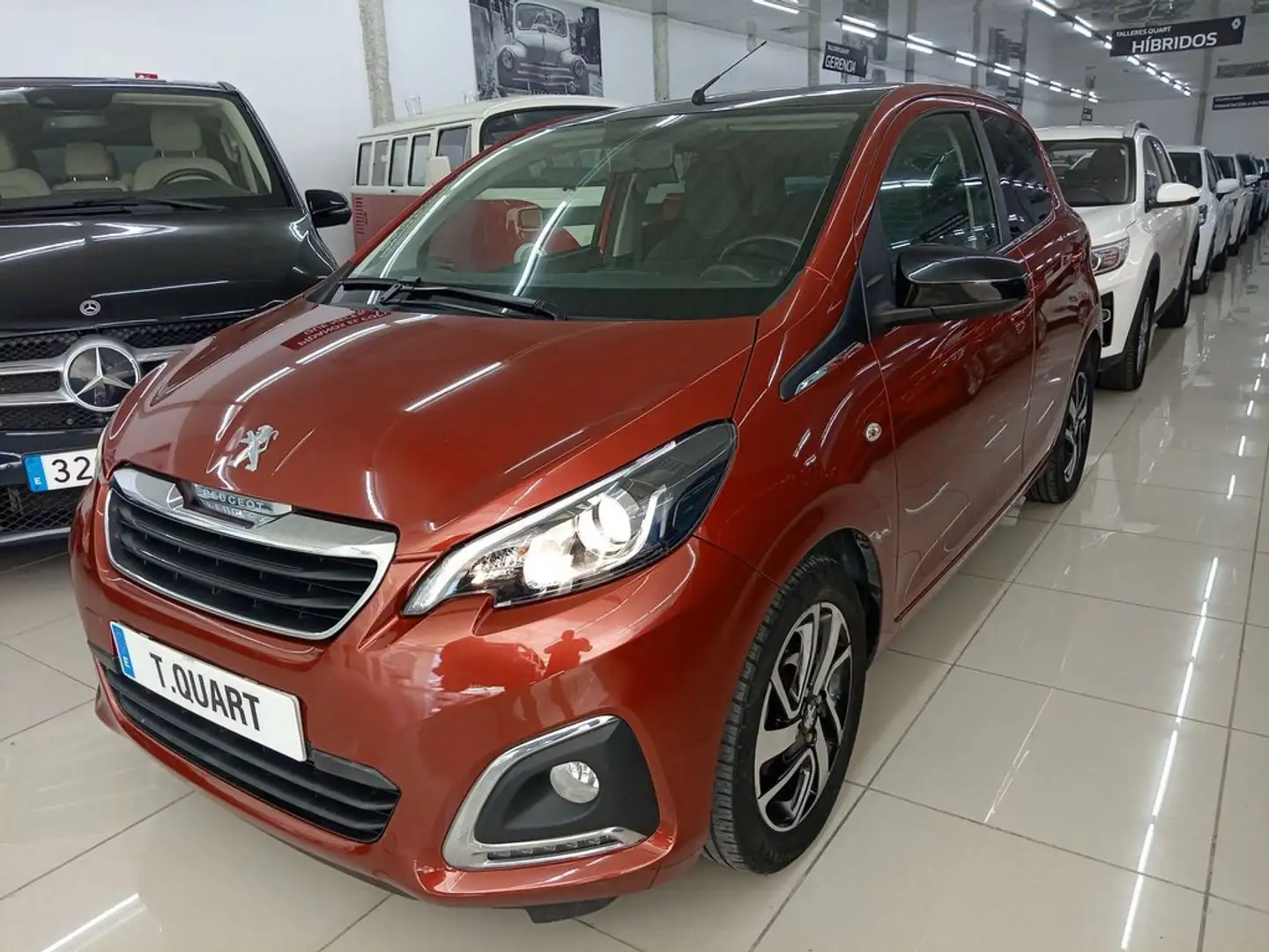Peugeot 108 1.0 VTi S&S Allure 72 Rojo - 2