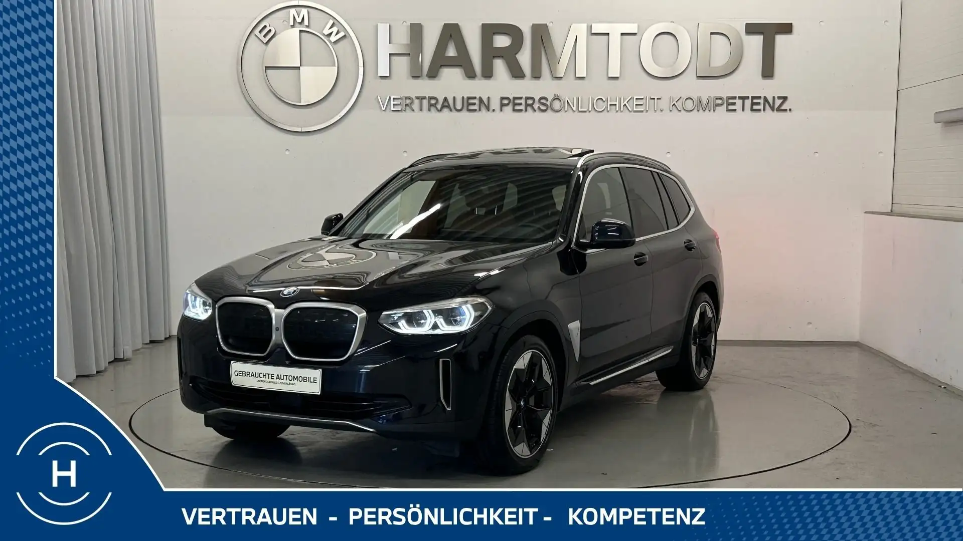 BMW iX3 *Impressive / AHK / HUD / Harman Kardon* Schwarz - 1