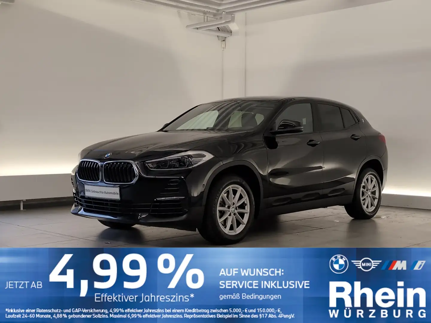 BMW X2 sDrive18i Advantage HUD/RFK/SHZ HUD/RFK/SHZ Schwarz - 1