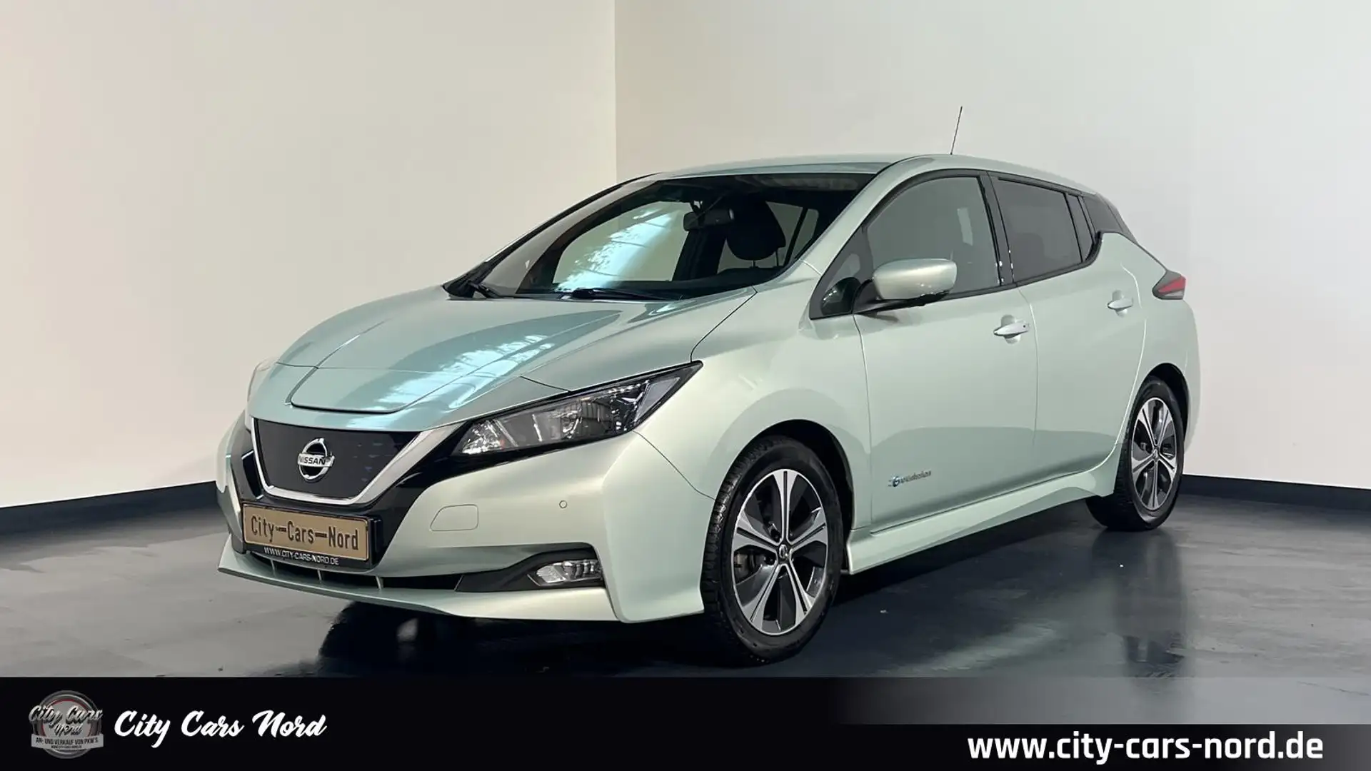 Nissan Leaf 2.Zero Edition 40 kWh TOT.WINKEL-SHZ-360° Gris - 1