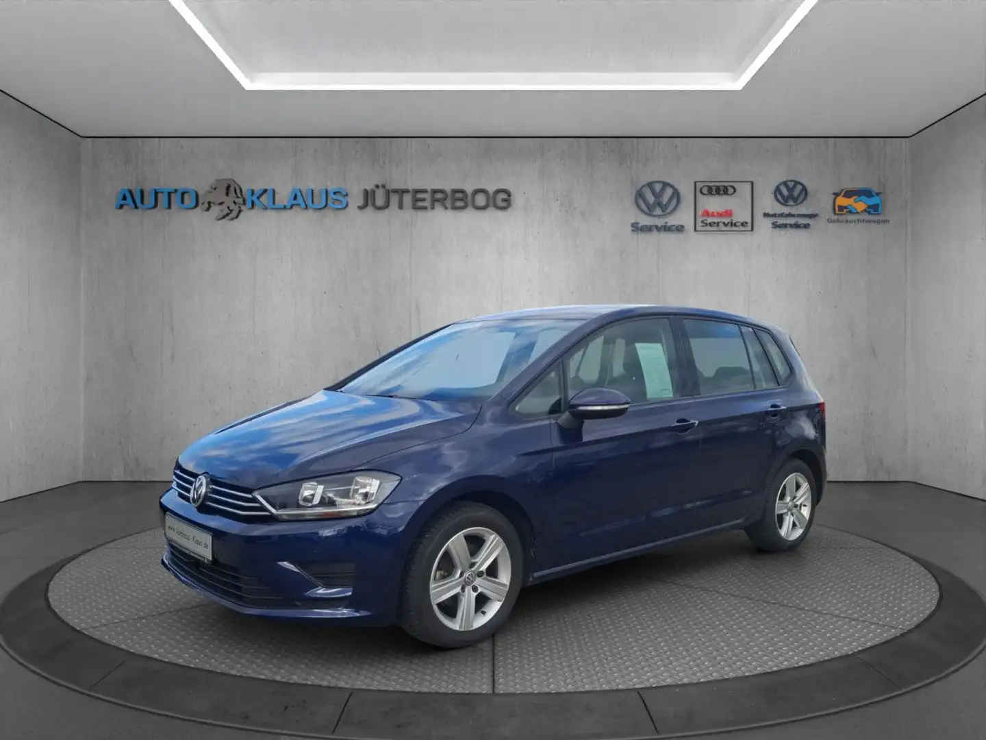 Volkswagen Golf Sportsvan Golf VII Sportsvan 1.2 TSI BMT Comfortline, Klima Azul - 2