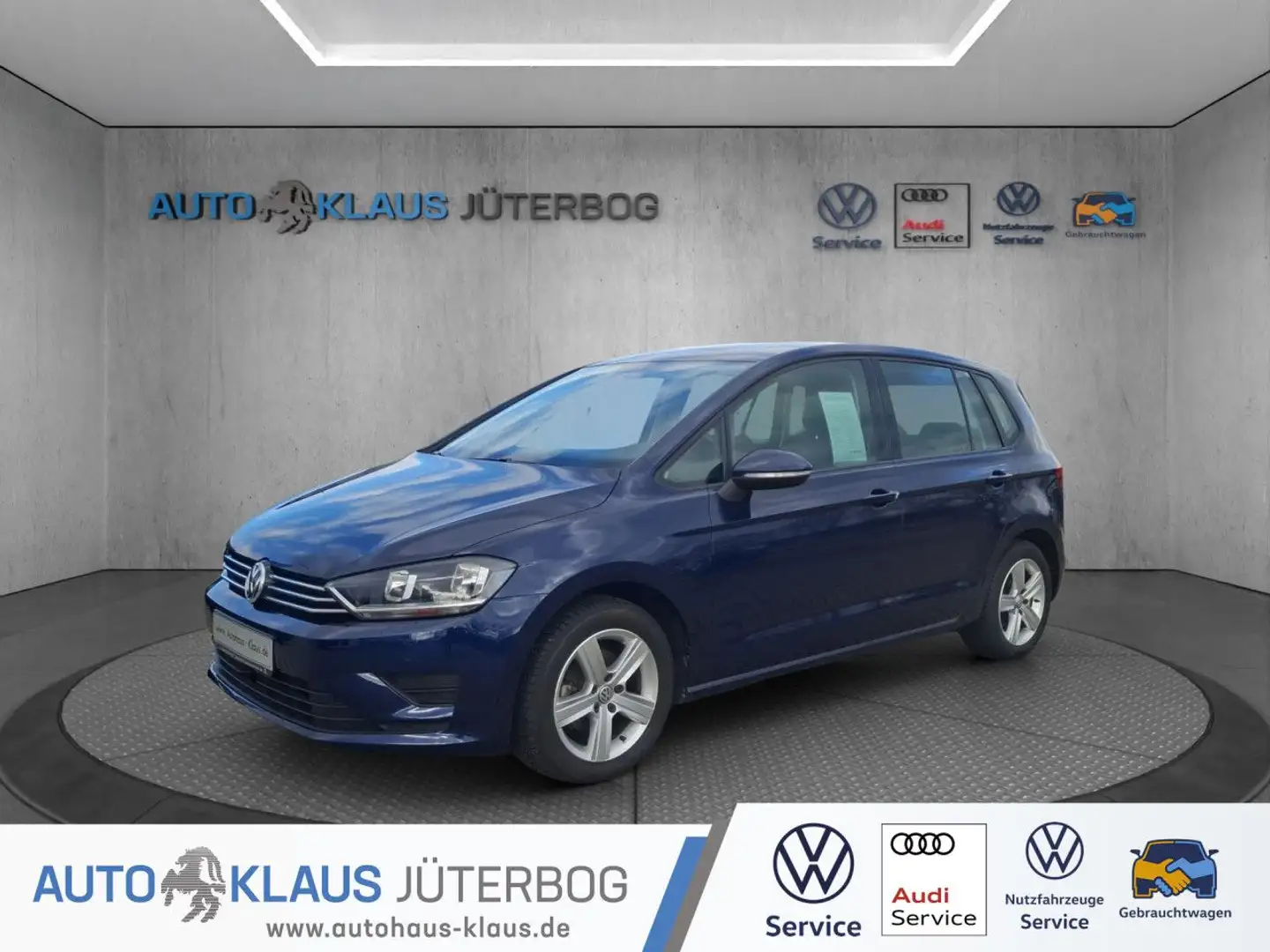 Volkswagen Golf Sportsvan Golf VII Sportsvan 1.2 TSI BMT Comfortline, Klima Azul - 1