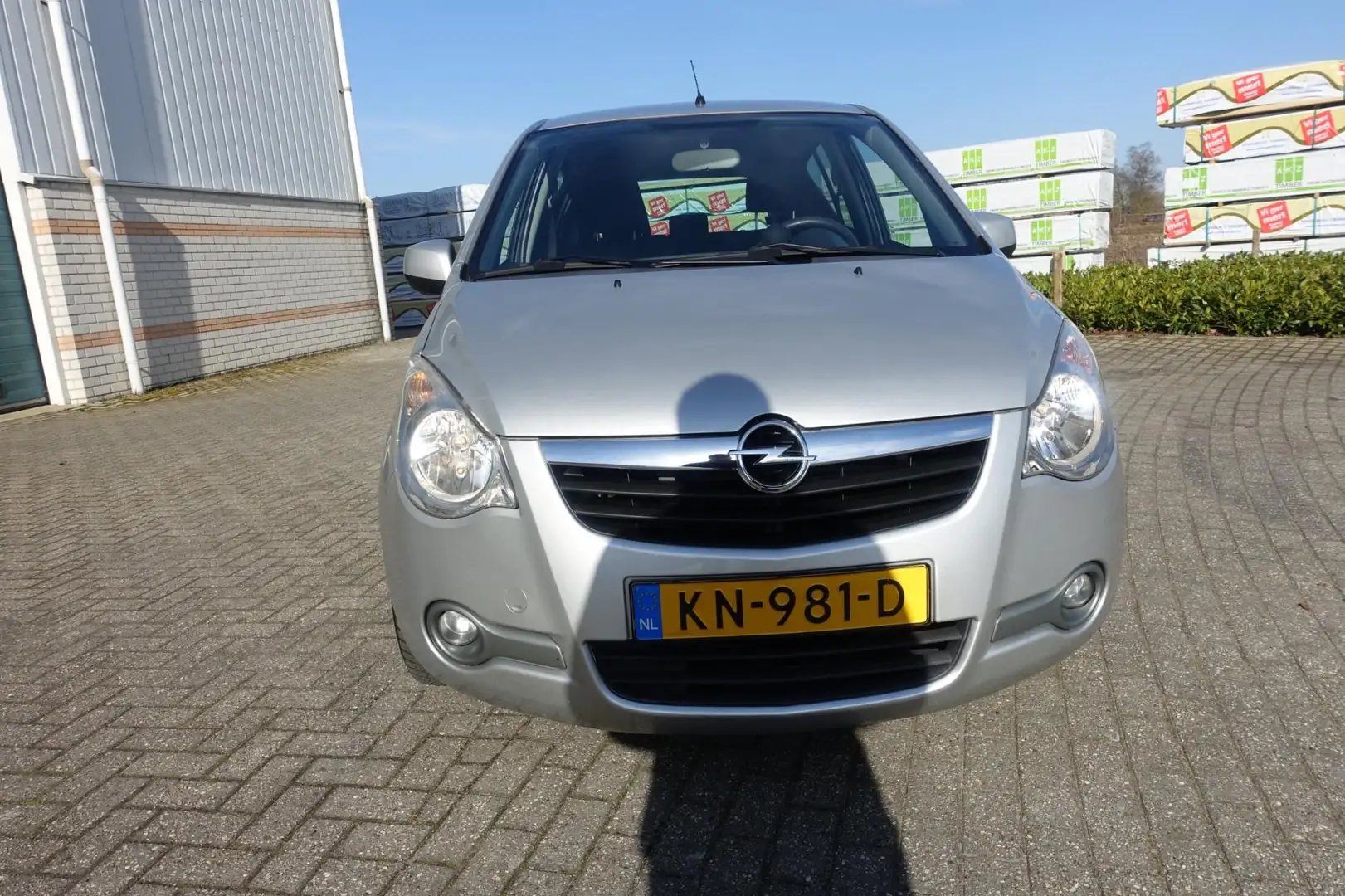 Opel Agila 1.2 Edition - vol automaat - lage km stand -all se Grijs - 2