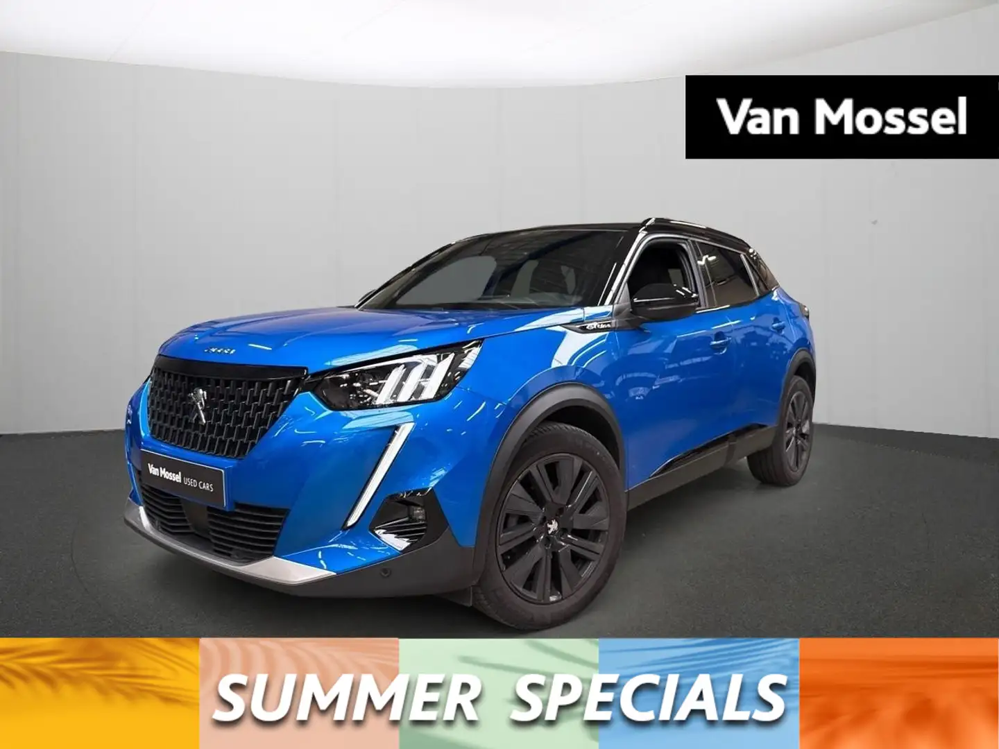 Peugeot 2008 1.2 S&S EAT6 GT Line Blauw - 1