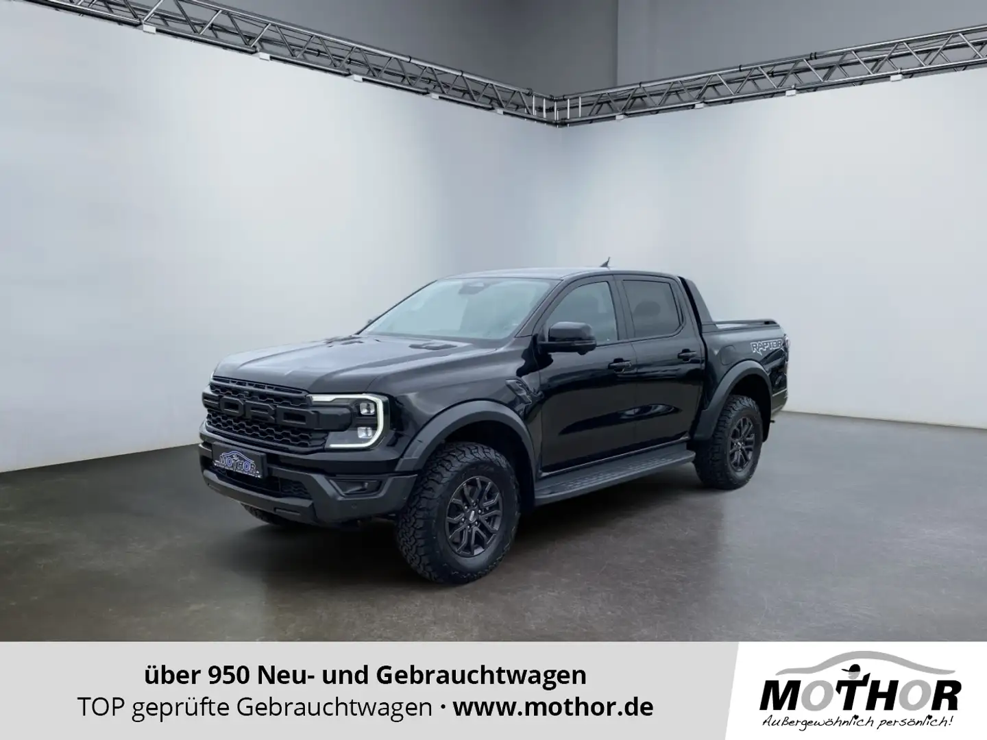 Ford Ranger Raptor 3.0 Ecoboost 4WD ACC PDC SHZ LED Zwart - 1