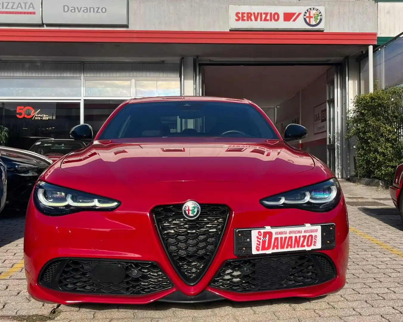 Alfa Romeo Giulia 2.0 Turbo 280 CV AT8 AWD Q4 VELOCE Rosso - 2