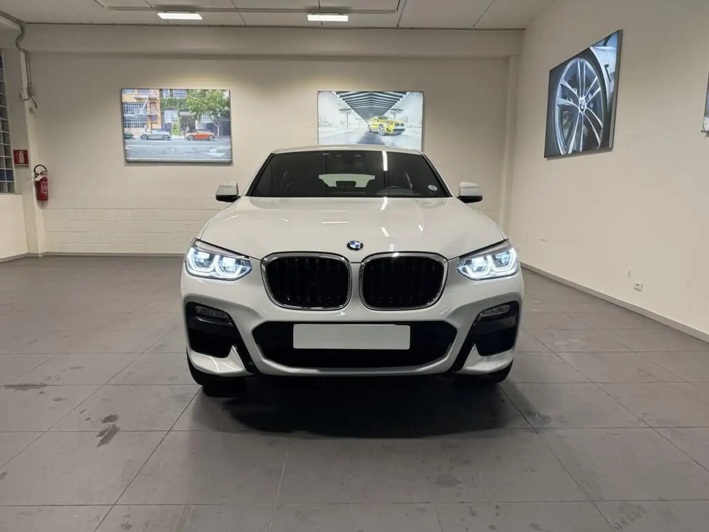 BMW X4 xdrive20i Msport auto Bianco - 1