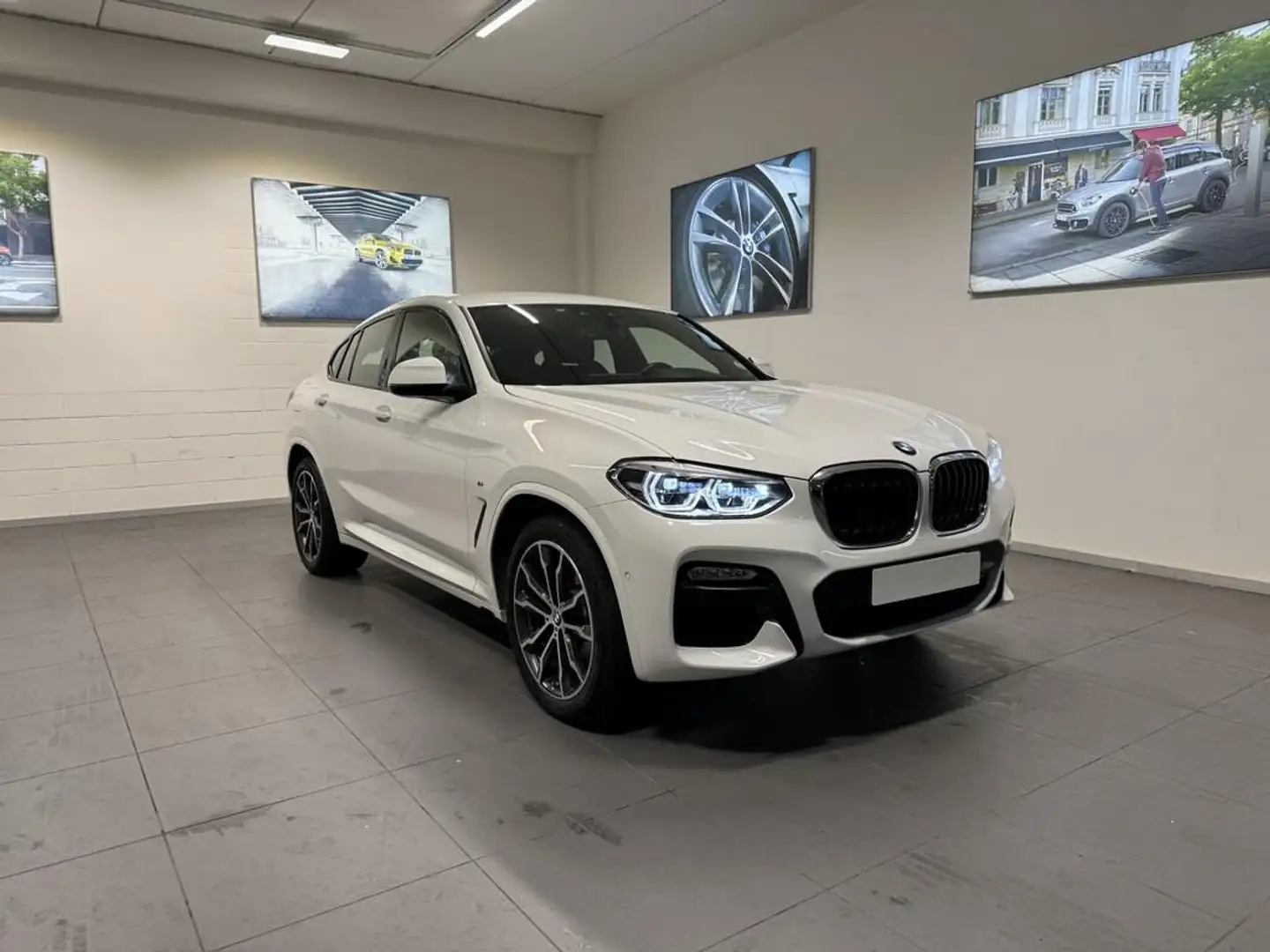 BMW X4 xdrive20i Msport auto Bianco - 2