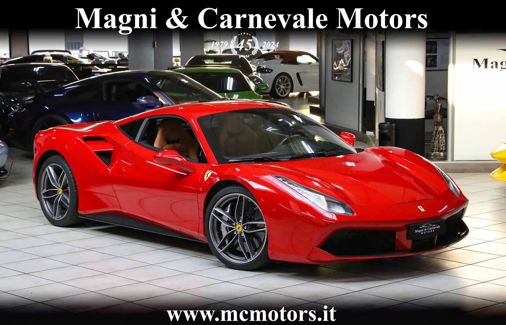 Ferrari 488 GTB|LIFT SYST.|CARBON+LEDS|CARBON PACK|HI-FI|APPLE Rot - 1