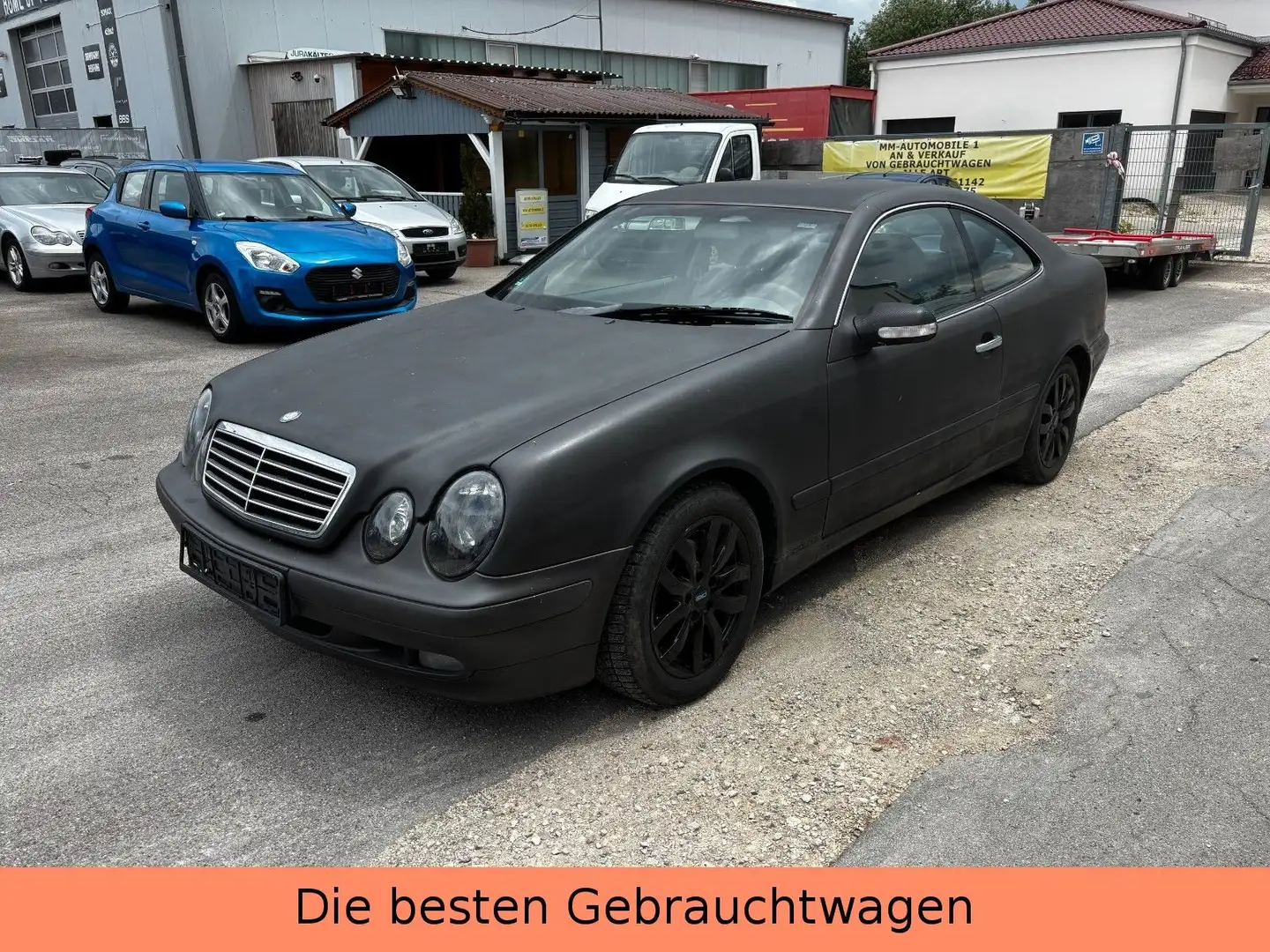 Mercedes-Benz CLK 200 KOMPRESSOR ELEGANCE-TÜV 12/2025 Noir - 1