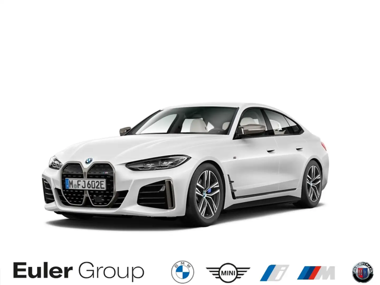 BMW i4 A Gran Coupe M Sport DAP Laser ParkAss+ AHK-klappb Weiß - 1