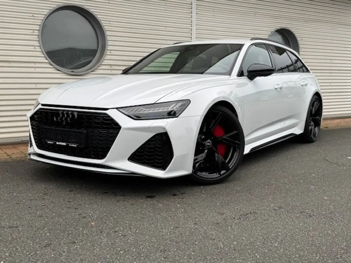 Audi RS6 4.0 TFSI Dynamik P. Matrix LED 1.Hand Unfallfrei Blanc - 1