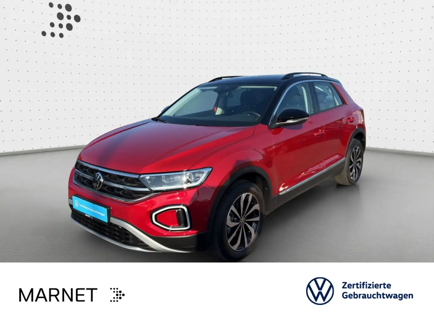 Volkswagen T-Roc Style 1.0 TSI 81kW NAVI*KAMERA*ASG*LED* Rot - 1