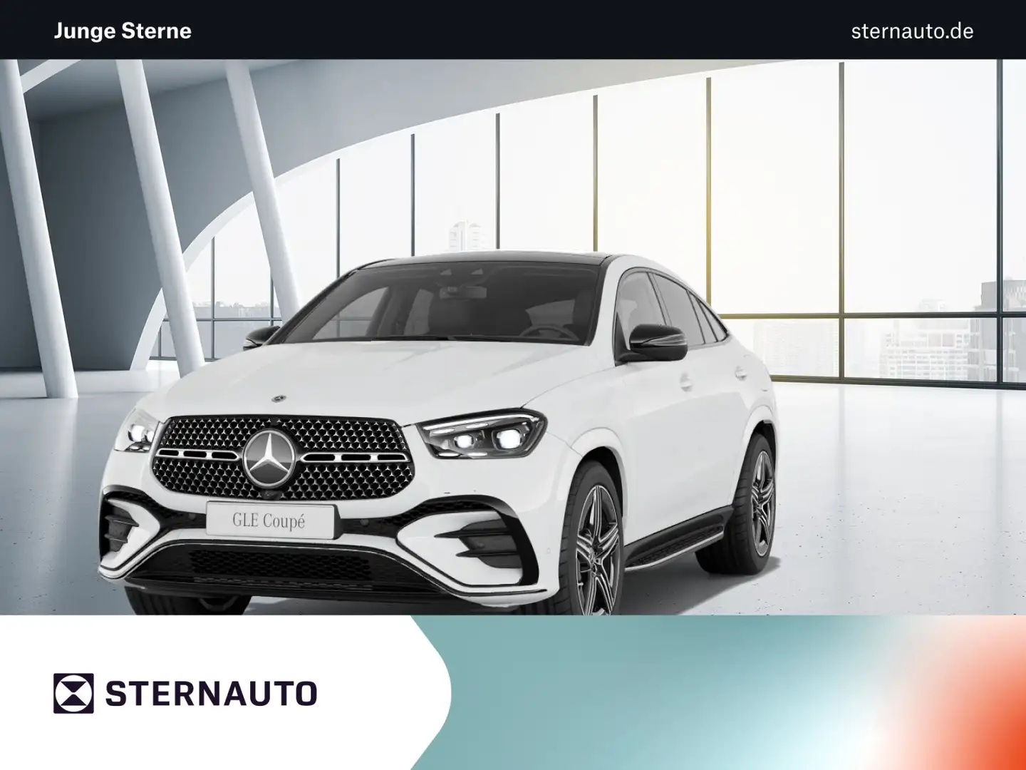 Mercedes-Benz GLE 400 GLE 400 e 4M AMG Line/Pano-Dach/Distronic/Kamera Weiß - 1